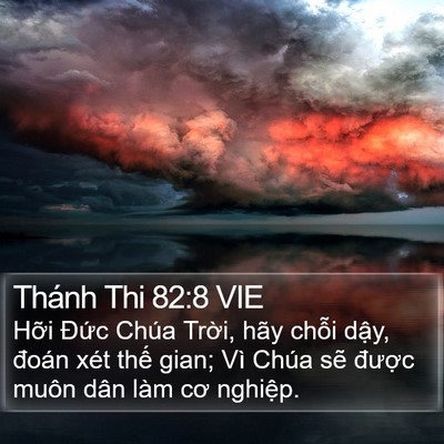 Thánh Thi 82:8 VIE Bible Verse Image