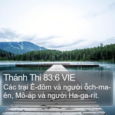 Thánh Thi 83:6 VIE Bible Verse Image