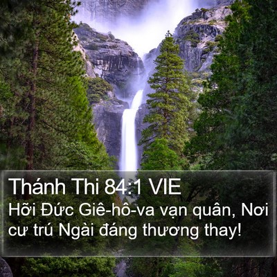 Thánh Thi 84:1 VIE Bible Verse Image