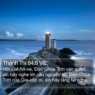 Thánh Thi 84:8 VIE Bible Verse Image