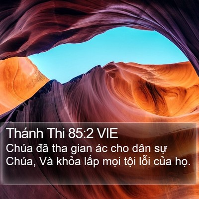Thánh Thi 85:2 VIE Bible Verse Image