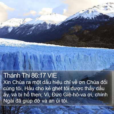 Thánh Thi 86:17 VIE Bible Verse Image