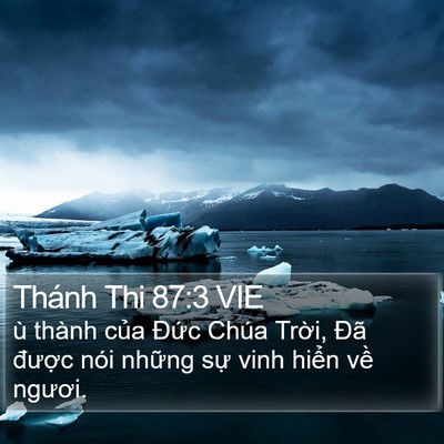 Thánh Thi 87:3 VIE Bible Verse Image