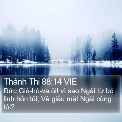 Thánh Thi 88:14 VIE Bible Verse Image