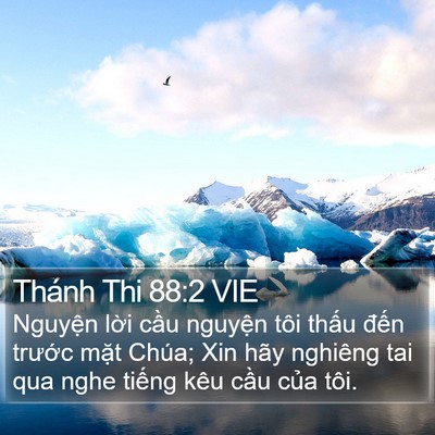 Thánh Thi 88:2 VIE Bible Verse Image