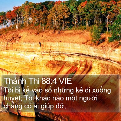 Thánh Thi 88:4 VIE Bible Verse Image