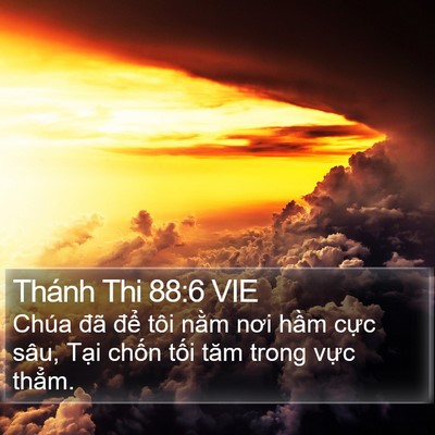 Thánh Thi 88:6 VIE Bible Verse Image