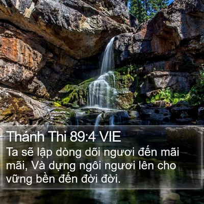 Thánh Thi 89:4 VIE Bible Verse Image