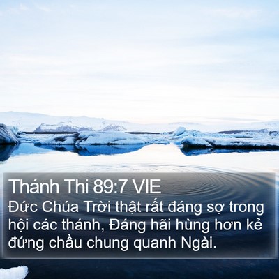 Thánh Thi 89:7 VIE Bible Verse Image