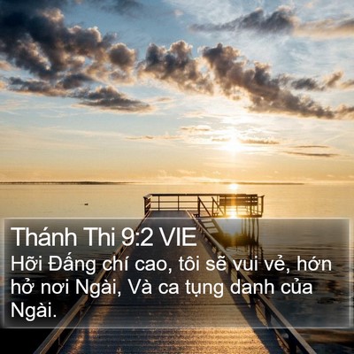 Thánh Thi 9:2 VIE Bible Verse Image