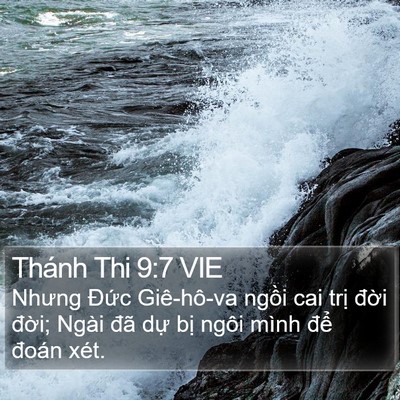 Thánh Thi 9:7 VIE Bible Verse Image