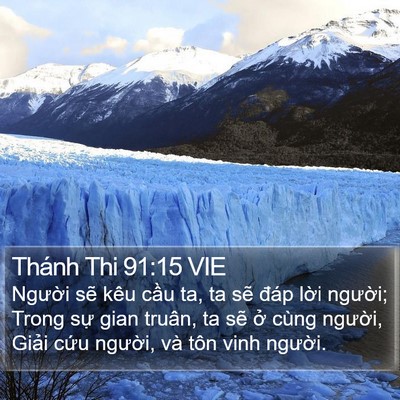 Thánh Thi 91:15 VIE Bible Verse Image