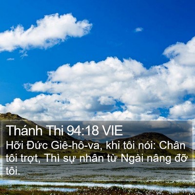 Thánh Thi 94:18 VIE Bible Verse Image