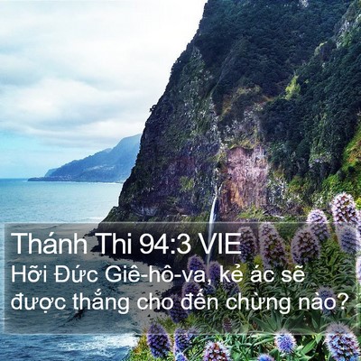 Thánh Thi 94:3 VIE Bible Verse Image