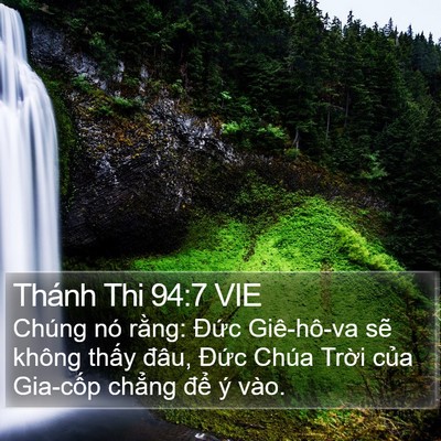 Thánh Thi 94:7 VIE Bible Verse Image