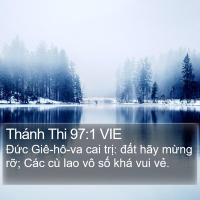 Thánh Thi 97:1 VIE Bible Verse Image