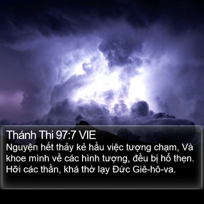 Thánh Thi 97:7 VIE Bible Verse Image