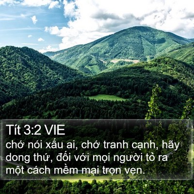 Tít 3:2 VIE Bible Verse Image