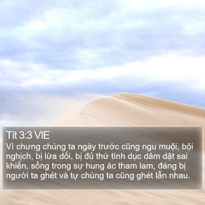 Tít 3:3 VIE Bible Verse Image