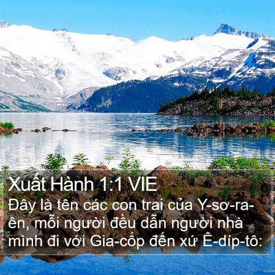 Xuất Hành 1:1 VIE Bible Verse Image