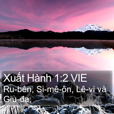 Xuất Hành 1:2 VIE Bible Verse Image