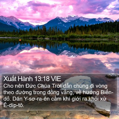 Xuất Hành 13:18 VIE Bible Verse Image