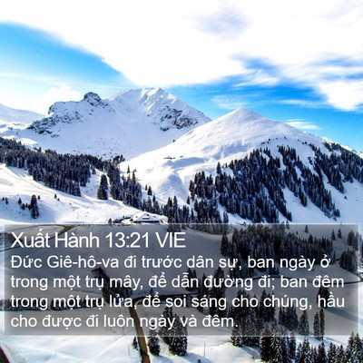 Xuất Hành 13:21 VIE Bible Verse Image