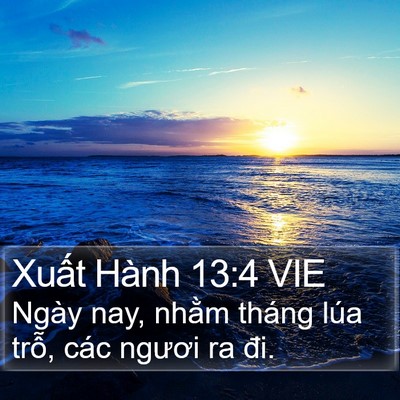Xuất Hành 13:4 VIE Bible Verse Image