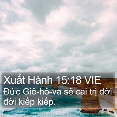 Xuất Hành 15:18 VIE Bible Verse Image