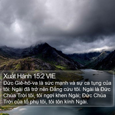 Xuất Hành 15:2 VIE Bible Verse Image