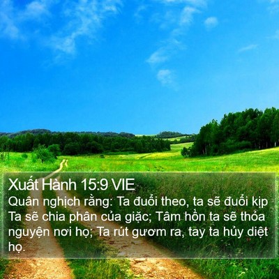 Xuất Hành 15:9 VIE Bible Verse Image