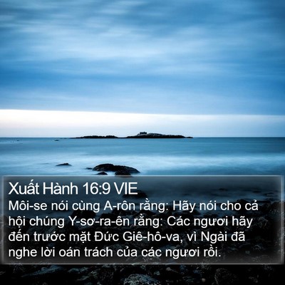 Xuất Hành 16:9 VIE Bible Verse Image