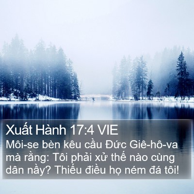 Xuất Hành 17:4 VIE Bible Verse Image