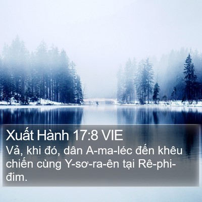 Xuất Hành 17:8 VIE Bible Verse Image