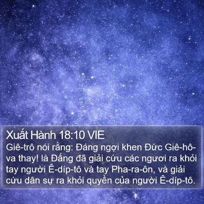 Xuất Hành 18:10 VIE Bible Verse Image