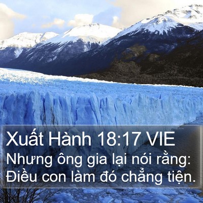 Xuất Hành 18:17 VIE Bible Verse Image