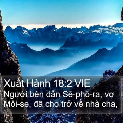 Xuất Hành 18:2 VIE Bible Verse Image