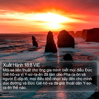 Xuất Hành 18:8 VIE Bible Verse Image