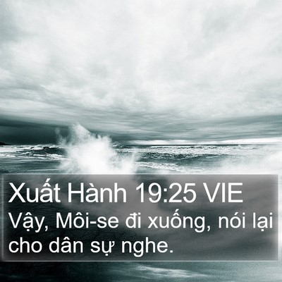 Xuất Hành 19:25 VIE Bible Verse Image