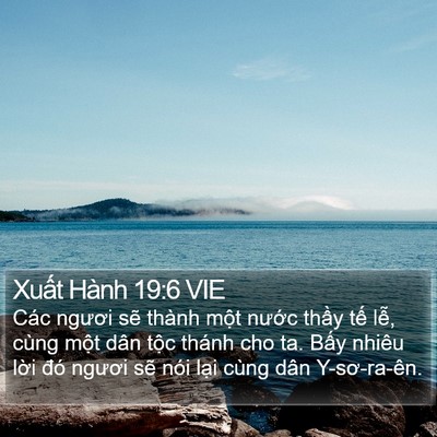 Xuất Hành 19:6 VIE Bible Verse Image