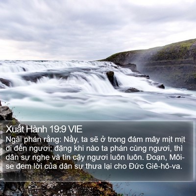 Xuất Hành 19:9 VIE Bible Verse Image