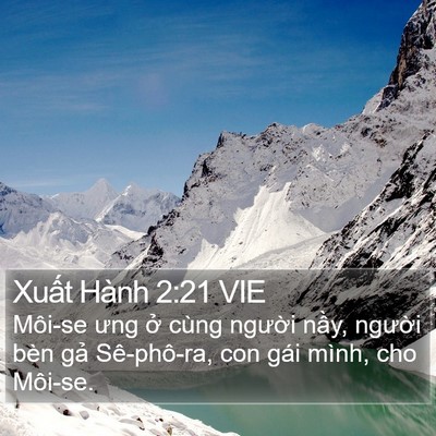 Xuất Hành 2:21 VIE Bible Verse Image