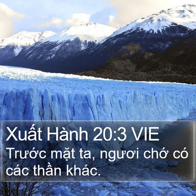 Xuất Hành 20:3 VIE Bible Verse Image