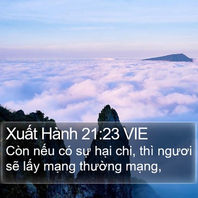 Xuất Hành 21:23 VIE Bible Verse Image