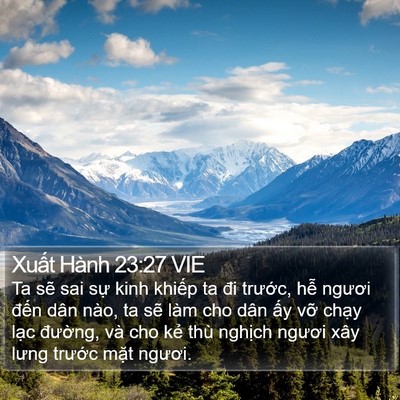 Xuất Hành 23:27 VIE Bible Verse Image