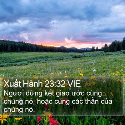 Xuất Hành 23:32 VIE Bible Verse Image