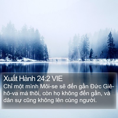 Xuất Hành 24:2 VIE Bible Verse Image