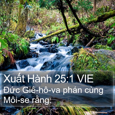 Xuất Hành 25:1 VIE Bible Verse Image