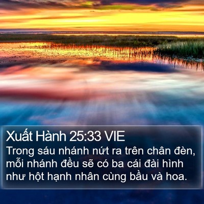 Xuất Hành 25:33 VIE Bible Verse Image