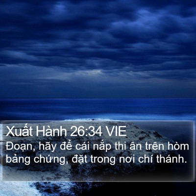 Xuất Hành 26:34 VIE Bible Verse Image